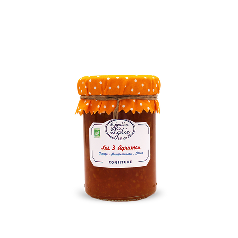 3 agrumes - Confiture bio