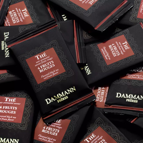 4 fruits rouges - Thé noir 24 sachets suremballés