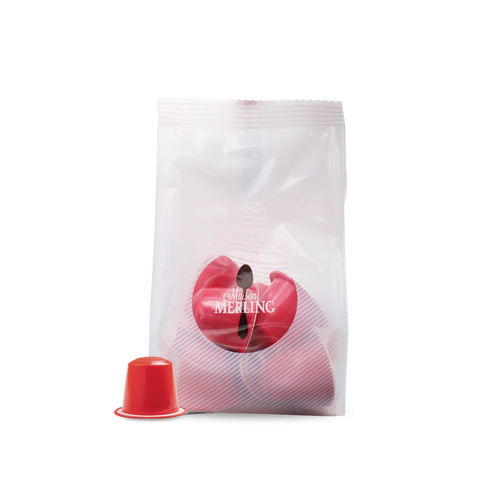 Rouge déca - 10 capsules biodégradables