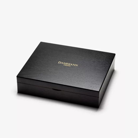 Coffret bois thés 48 sachets cristal