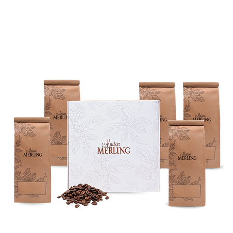 Coffret découverte 5 cafés