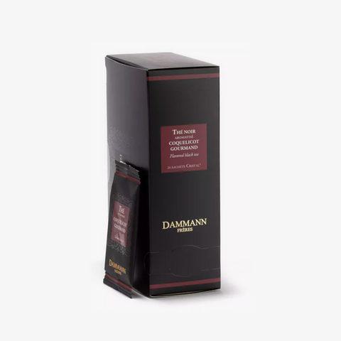 Coquelicot Gourmand - Thé noir 24 sachets suremballés