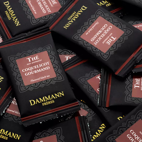 Coquelicot Gourmand - Thé noir 24 sachets suremballés