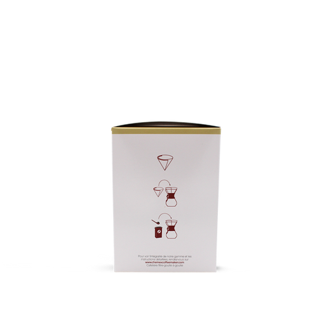 Filtre café cercles x100 - Chemex