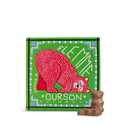 Ourson boîte à mots doux