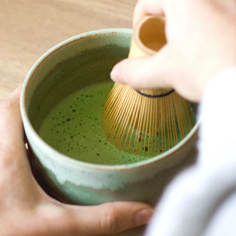 Fouet pour thé matcha en bambou