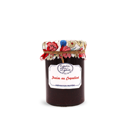 Fraise au coquelicot - Préparation fruitière