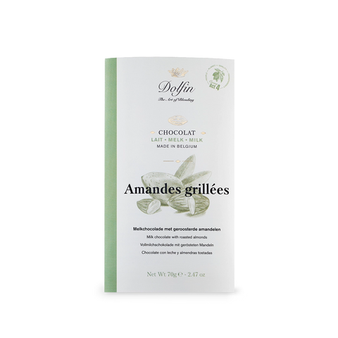 Lait & Amandes grillées 70g