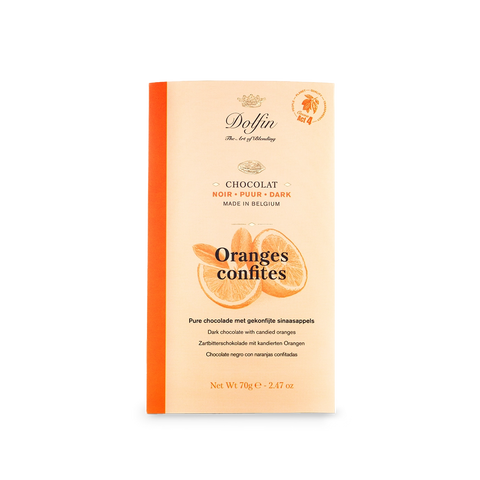 Noir & Oranges confites 70g