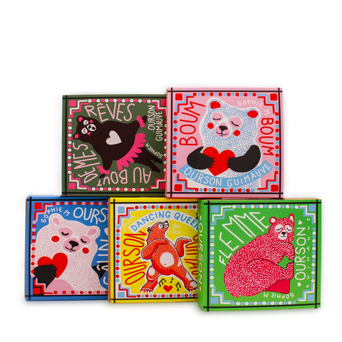 Ourson boîte à mots doux