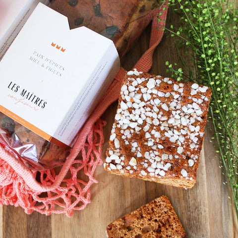 Pain d'épices miel & figues 440g