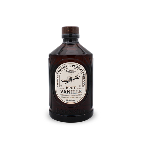 Sirop de vanille brut bio - 400 ml