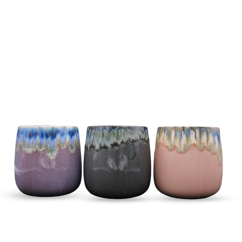 Mug en grès noir, Ø9,5 cm - Bloomingville