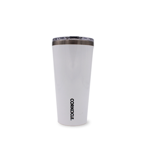 Travel gobelet blanc glossy - Corkcicle