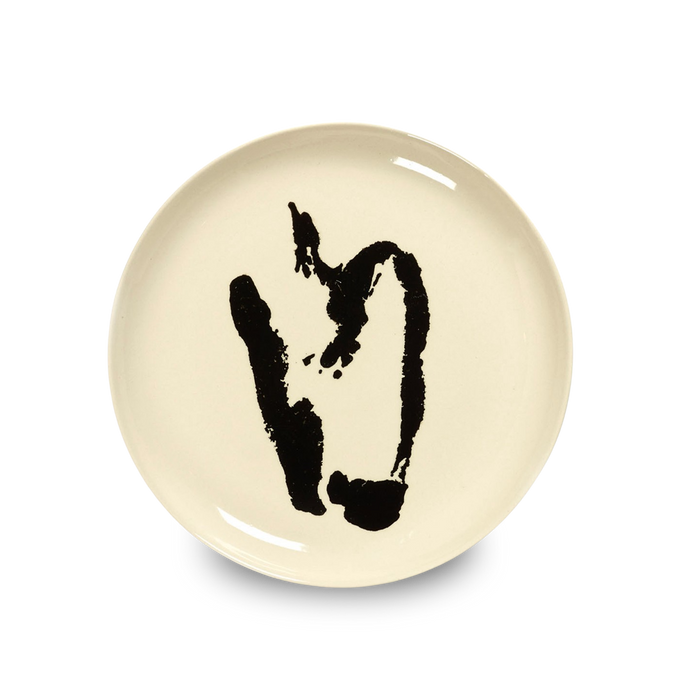 Assiette White pepper black, Ø22,5 - Serax