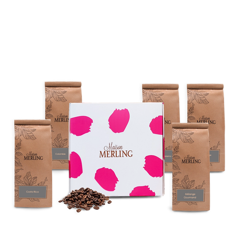 Coffret découverte 5 cafés