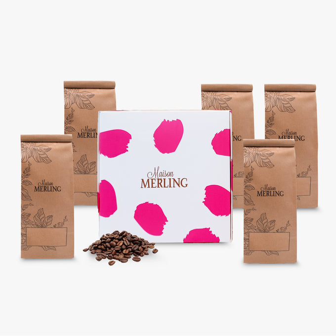 Coffret découverte 5 cafés