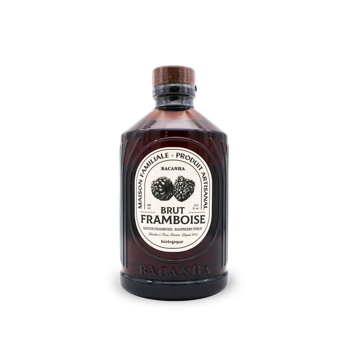 Sirop de framboise brut bio - 400 ml