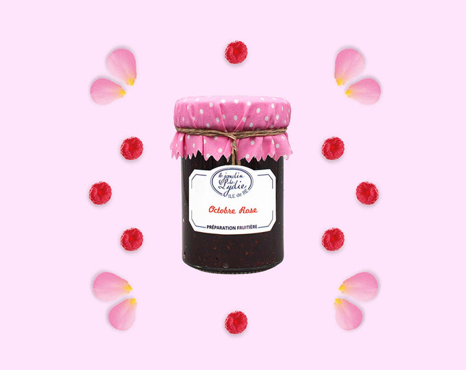 Framboise et Rose - Confiture 250g