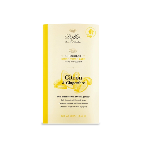 Noir & Gingembre - Citron 70g