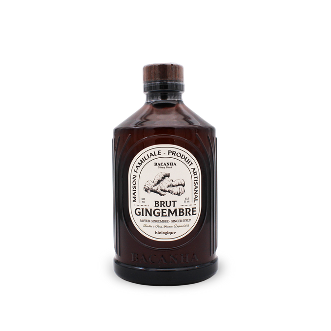 Sirop de gingembre brut bio - 400 ml