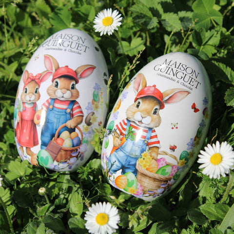 Œuf métal de Rose & Gustave