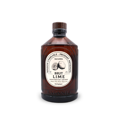 Sirop de lime brut bio - 400 ml