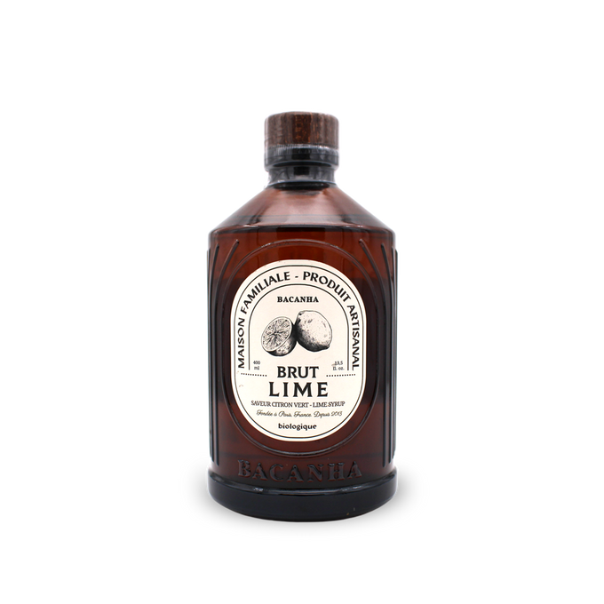 Sirop de lime brut bio - 400 ml