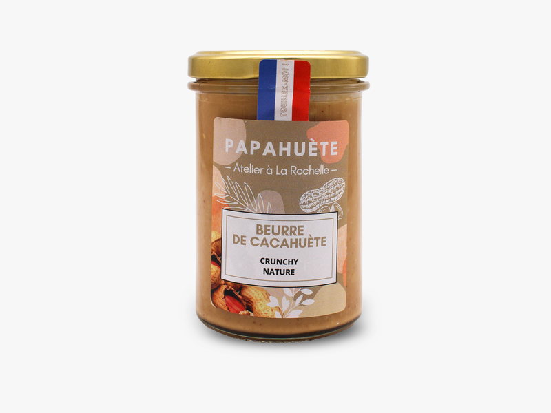 Crunchy nature - Beurre de cacahuète 210g
