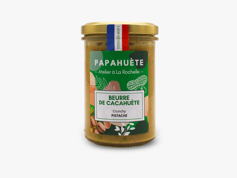 Crunchy pistaches - Beurre de cacahuète 210g