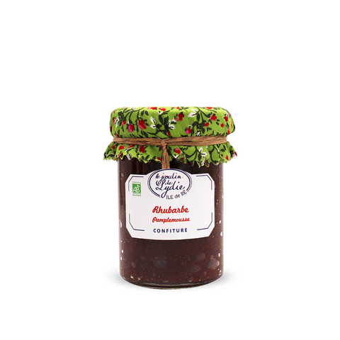 Confiture  rhubarbe pamplemousse -