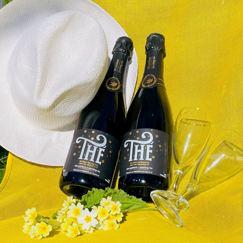 Thé Pétillant, Bio, 0% d'alcool, sans sucre ajouté