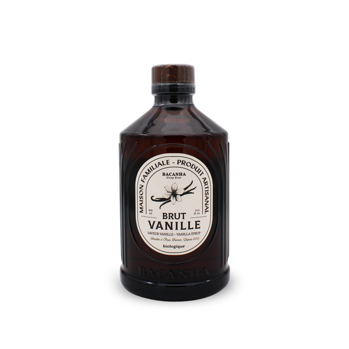 Sirop de vanille brut bio - 400 ml
