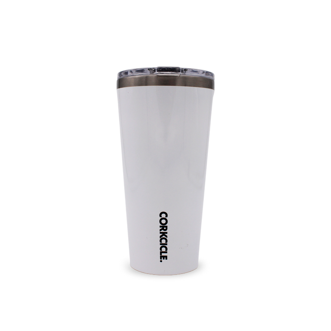 Travel gobelet blanc glossy - Corkcicle