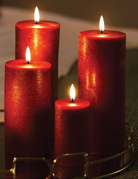 Bougie LED - Red wine