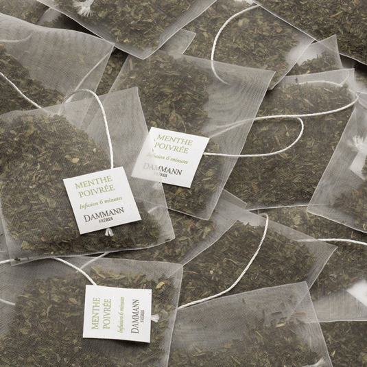 Dammann Frères - Tisane Menthe Poivree, 25 sachets de thé - Infusion  d'herbes