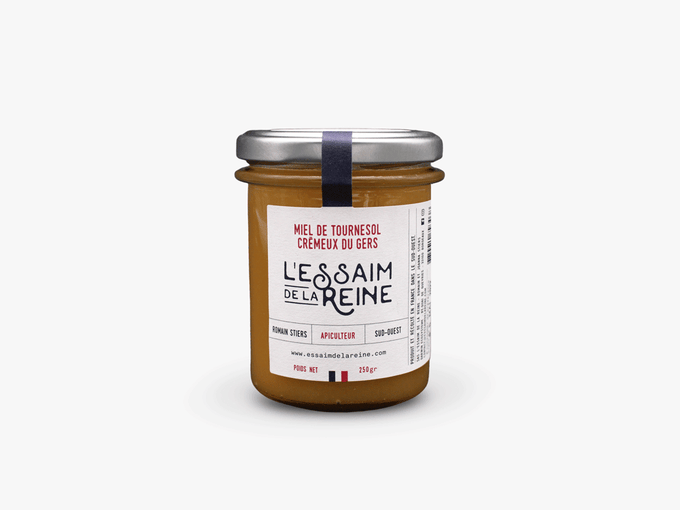 Tournesol crémeux du Gers - Miel 250g